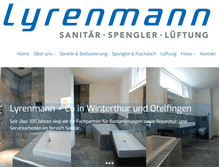 Tablet Screenshot of lyrenmann.ch